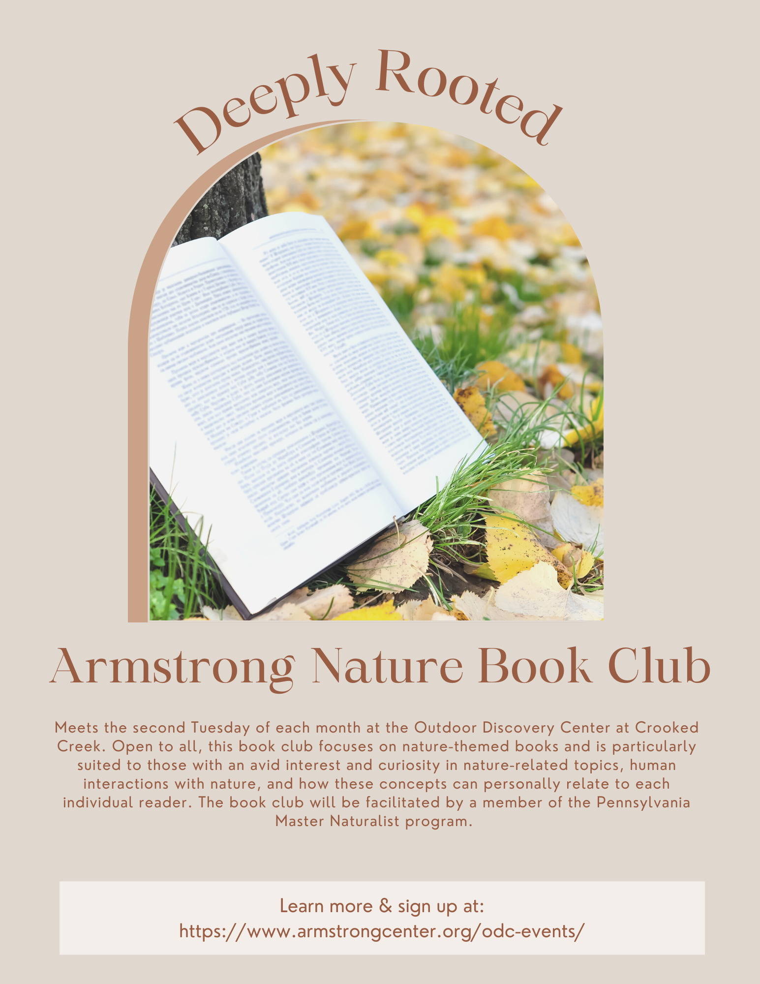 Nature book club flyer #2