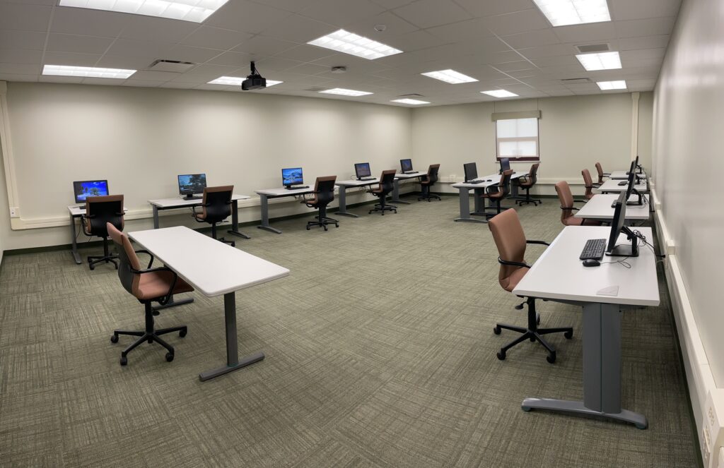 ACCL Testing Room from Entryway